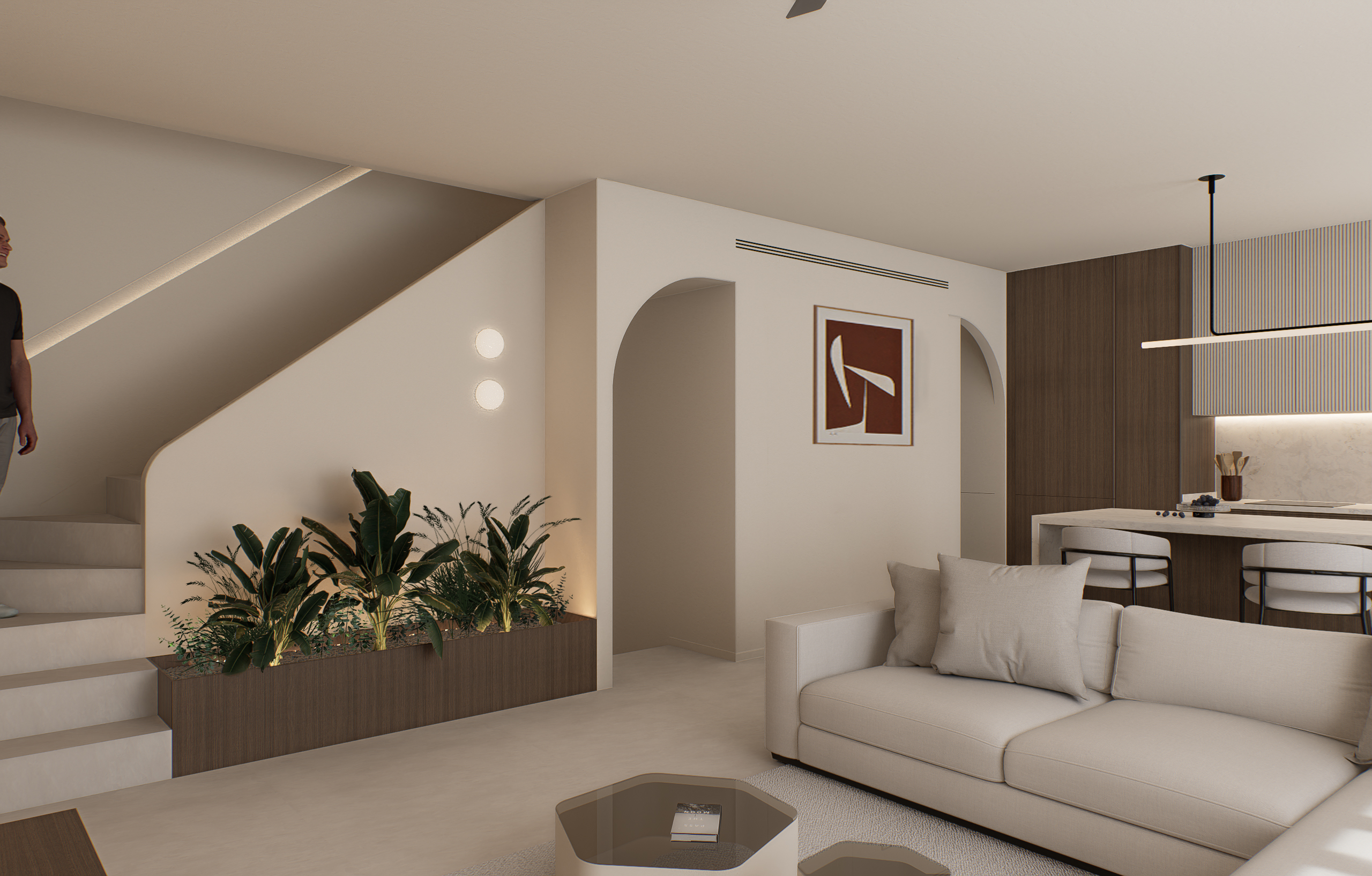 Villas pareadas en construcción , Gran Alacant, Alicante