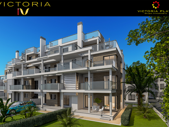 En Denia apartamentos de diseño contemporáneo a pocos pasos del Mediterráneo.