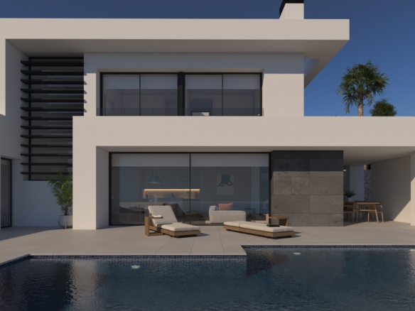 Increíble villa en construcción  en Benitachel