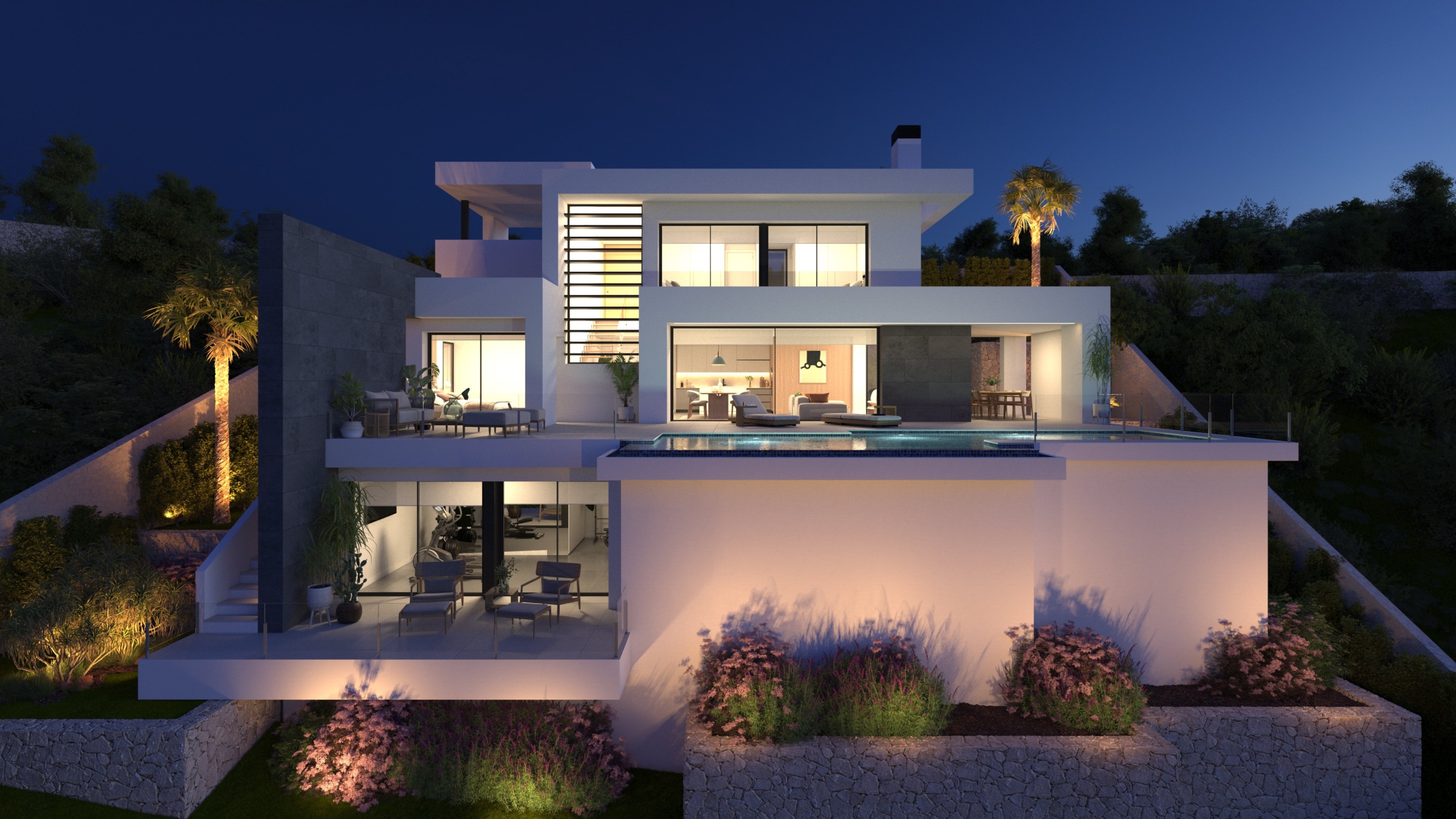 Vafp_AL030_night_220523_4200px_.0000 Increíble villa en construcción en Benitachel