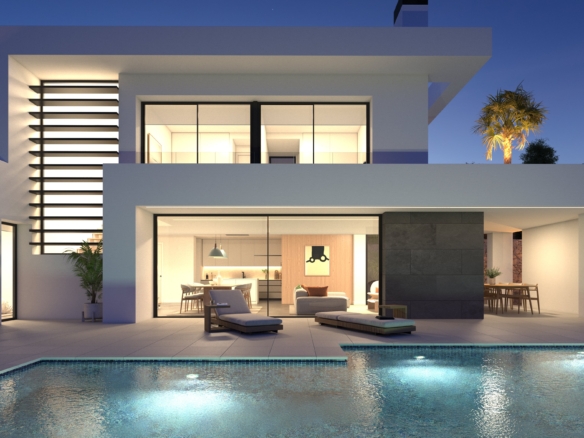Increíble villa en construcción  en Benitachel