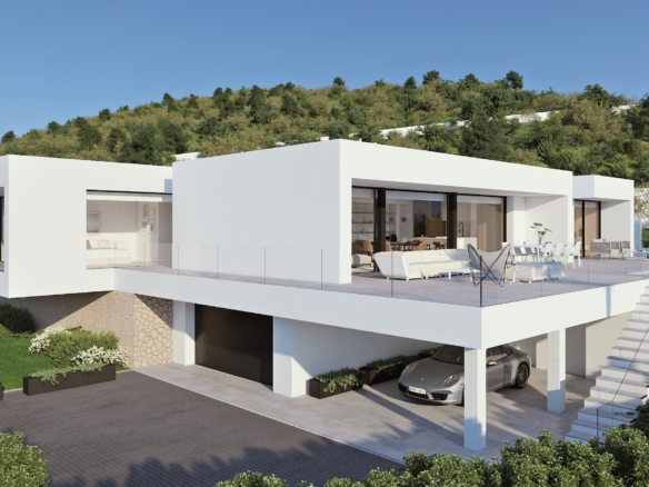 Villa Infinity en proyecto  en Cumbre del Sol