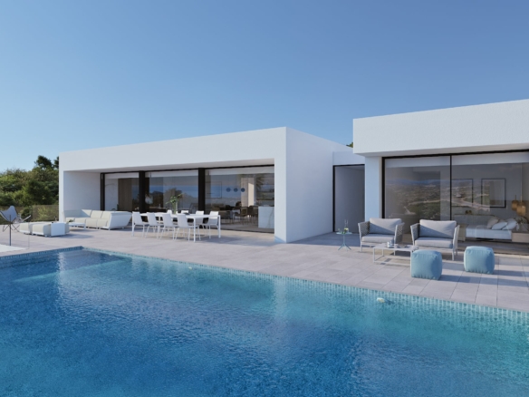 Villa Infinity en proyecto  en Cumbre del Sol