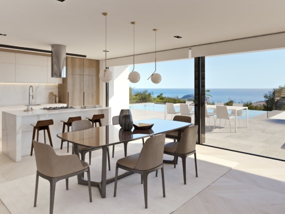 Villa Infinity en proyecto  en Cumbre del Sol