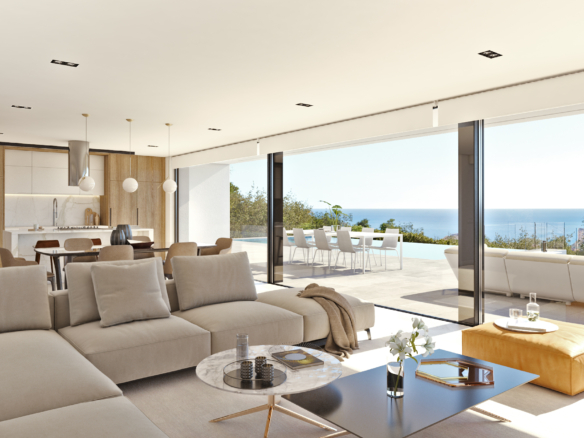 Villa Infinity en proyecto  en Cumbre del Sol