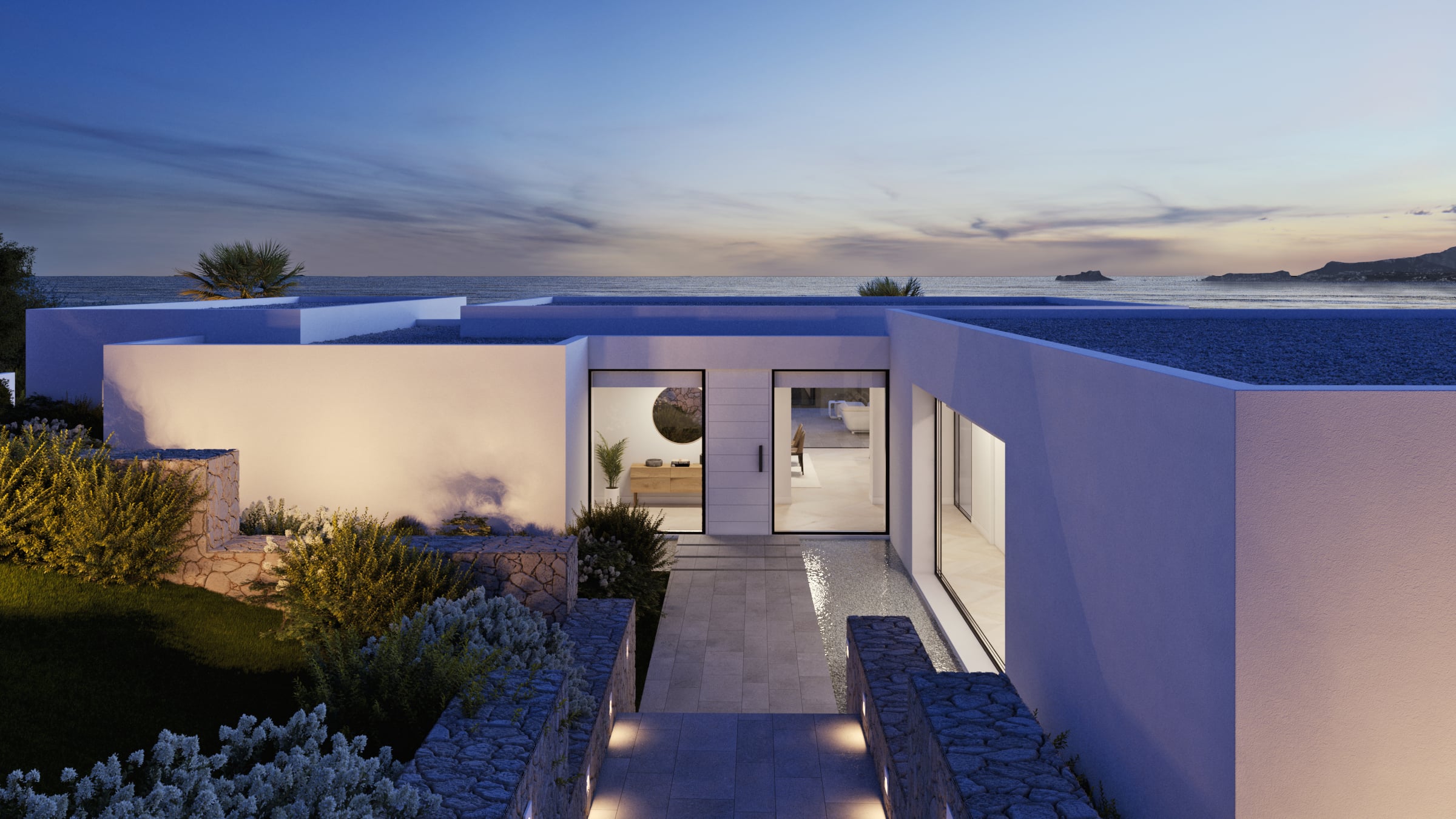 Vapf_64J_NIGHT_HQ_200218_00 Villa Infinity en proyecto en Cumbre del Sol
