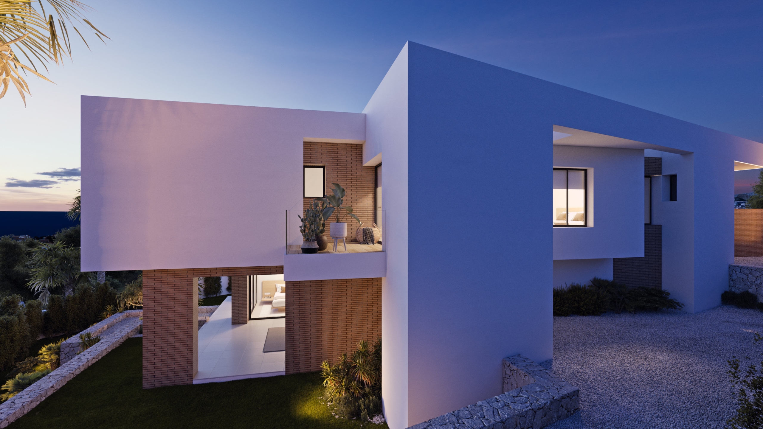 Vapf_night_4200px_002 Villa de lujo en proyecto en un lugar precioso Cumbre del Sol