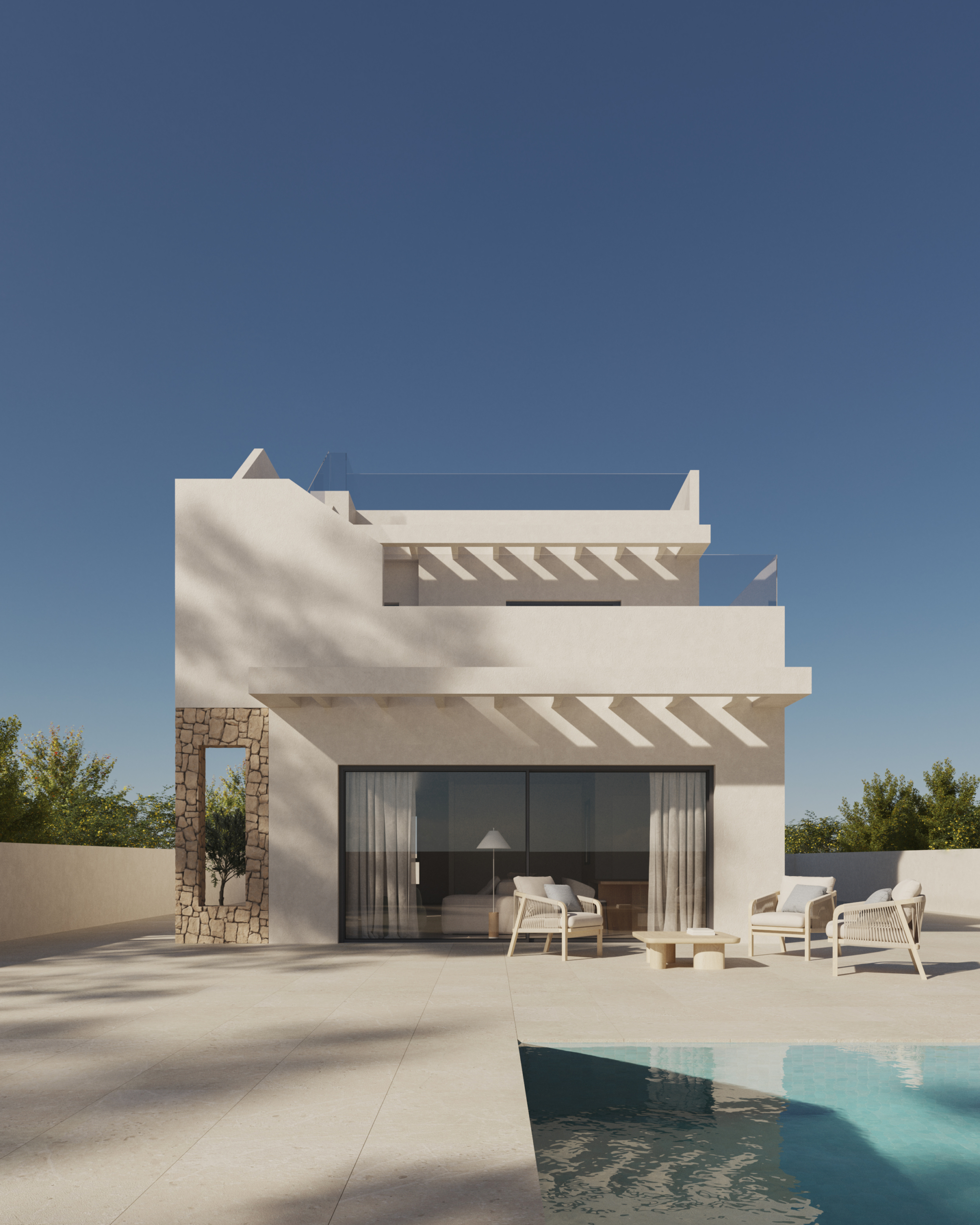 Villas Olivo-2 Una villa excepcional en Polop, en naturaleza