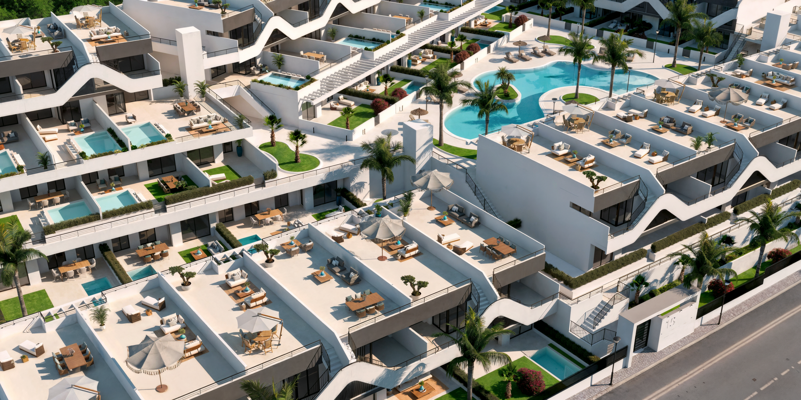 Apartamentos de Obra Nueva en Alfaz del Pi en construcion