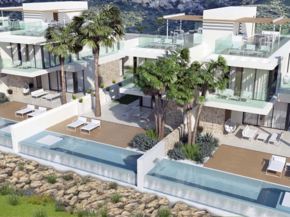 Villas exclusivas en primera línea de golf en Font del Llop Resort