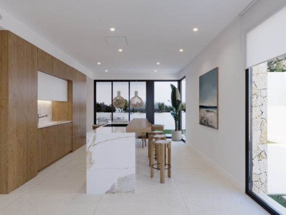 Villas exclusivas en primera línea de golf en Font del Llop Resort