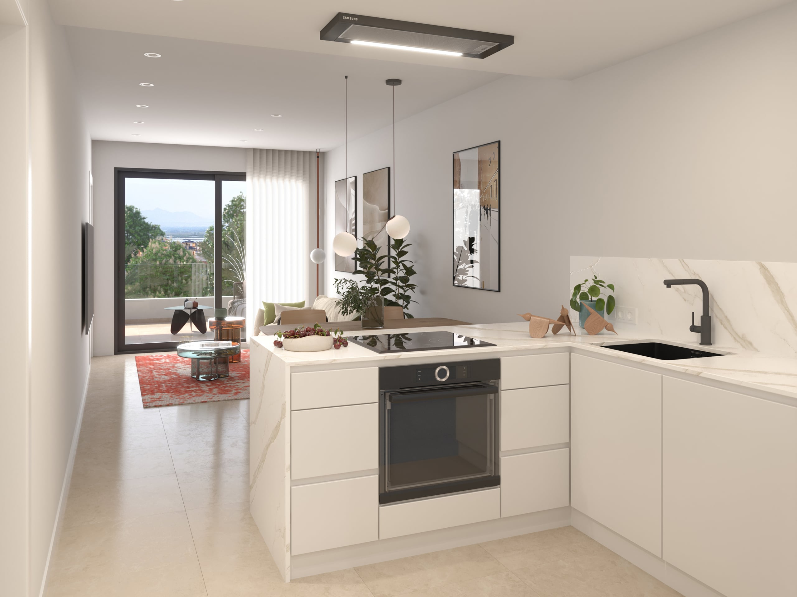 Apartamentos de obra nueva en El Pinet, cerca del mar
