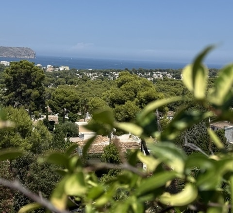 Una finca excepcional en el corazón de Jávea con vistas al Mar y Montgo