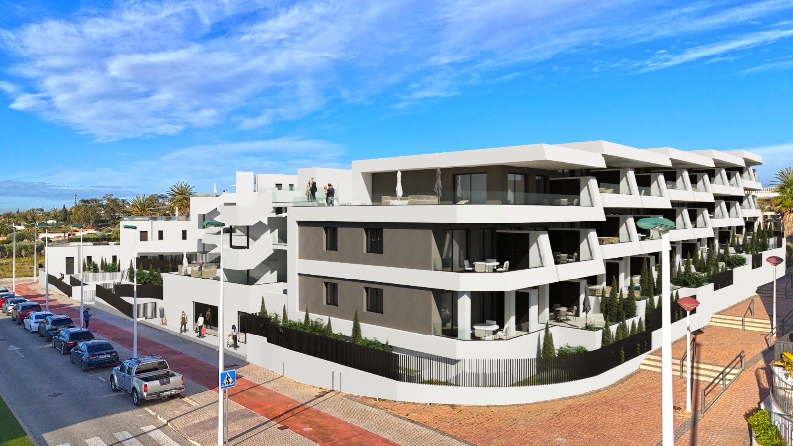 Apartamentos de obra nueva en El Pinet, cerca del mar