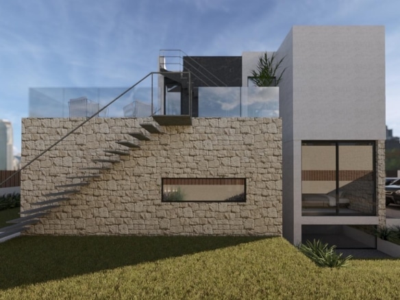 Villa exclusiva de diseño con sótano, solárium y piscina privada en Finestrat