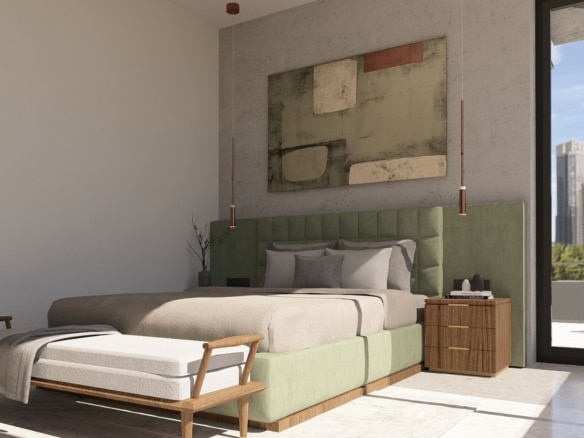 Villa exclusiva de diseño con sótano, solárium y piscina privada en Finestrat