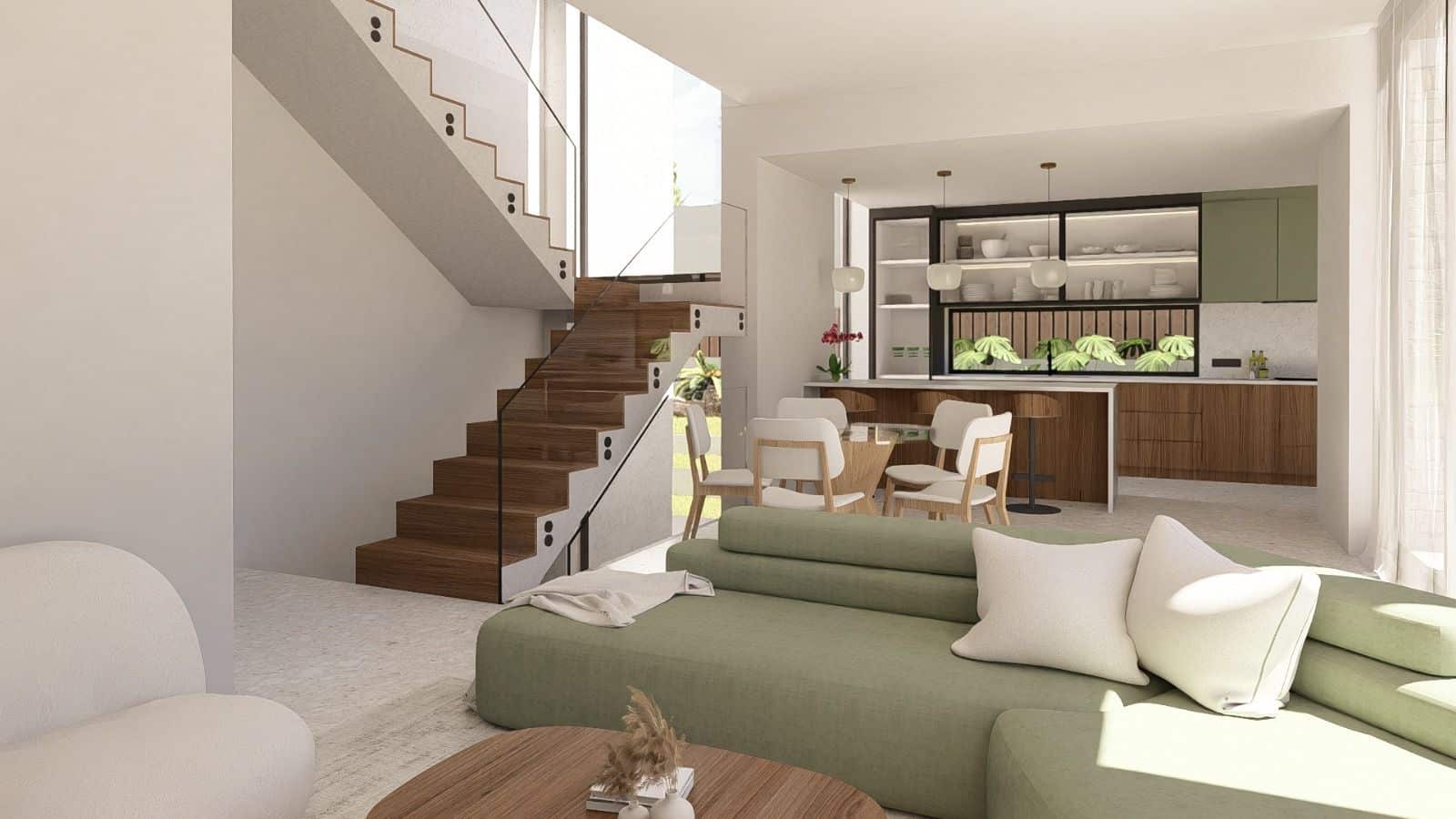 Villa exclusiva de diseño con sótano, solárium y piscina privada en Finestrat