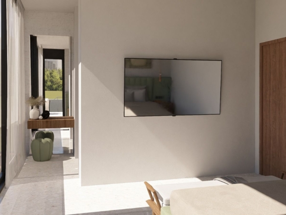 Villa exclusiva de diseño con sótano, solárium y piscina privada en Finestrat
