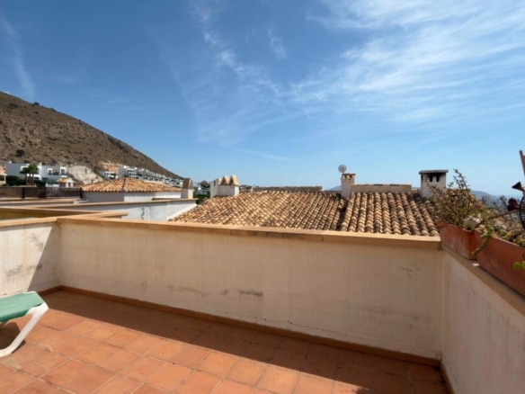 Casa con vistas al mar en Balcón de Finestrat de estilo mediterráneo