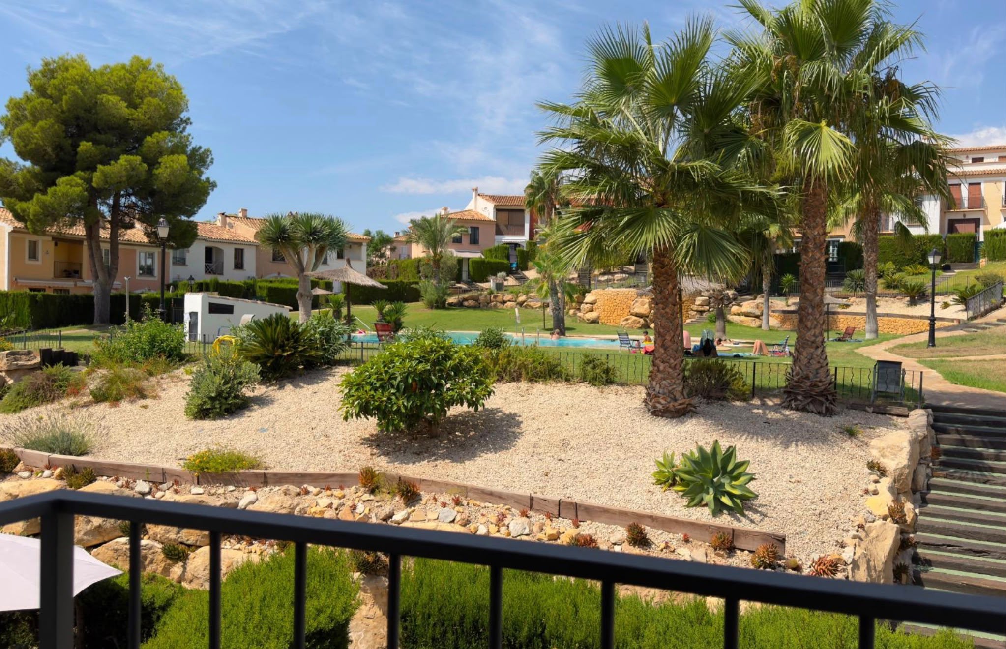 Casa con vistas al mar en Balcón de Finestrat de estilo mediterráneo