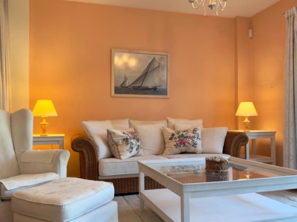 Casa con vistas al mar en Balcón de Finestrat de estilo mediterráneo