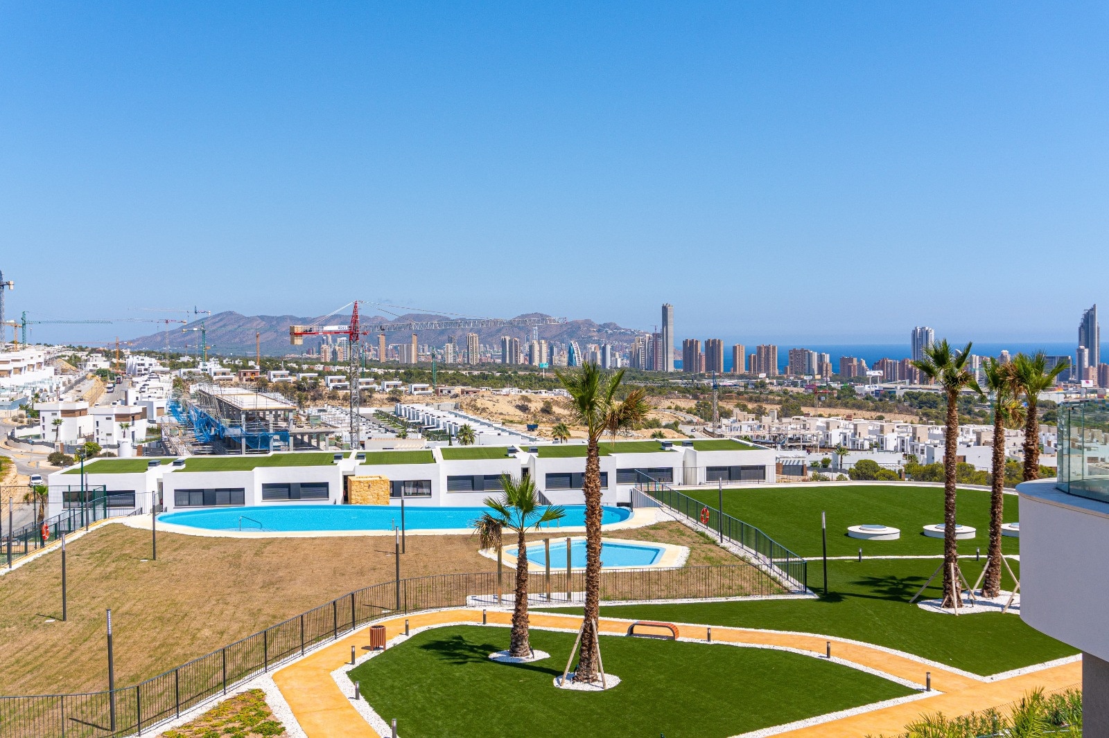 Dúplex moderno con vistas al mar en Terra Marina, Finestrat