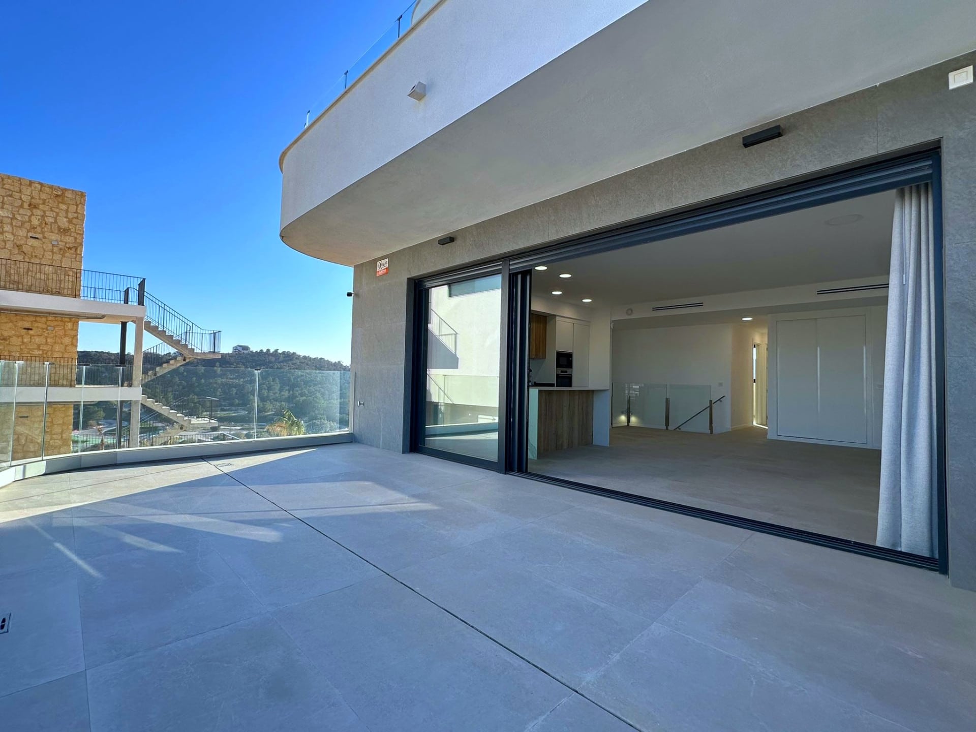 Dúplex moderno con vistas al mar en Terra Marina, Finestrat