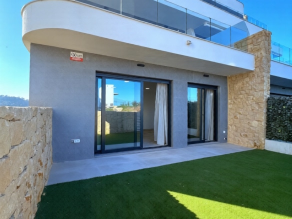 Dúplex moderno con vistas al mar en Terra Marina, Finestrat