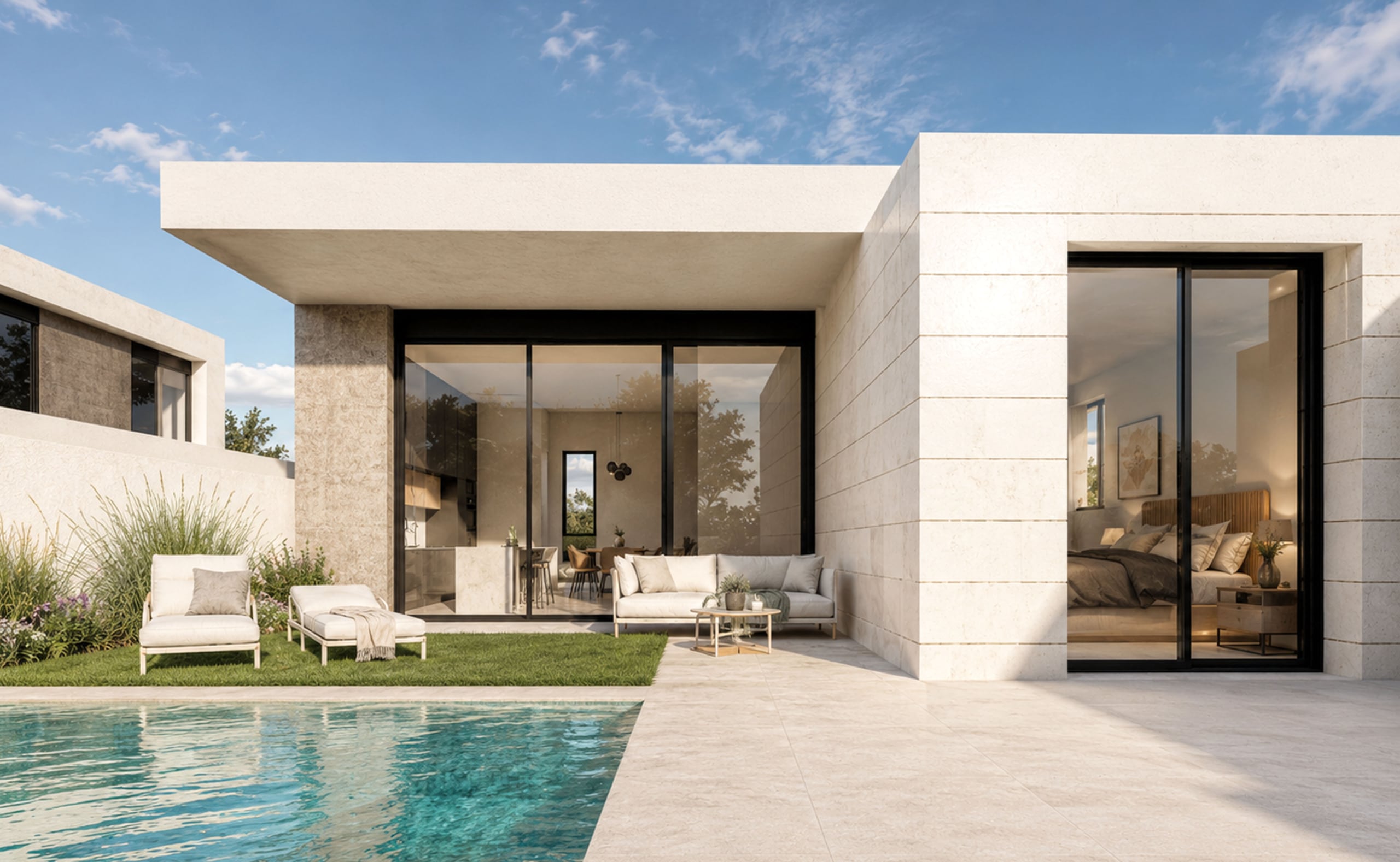 Villas privadas de diseño contemporáneo en Pilar de la Horadada