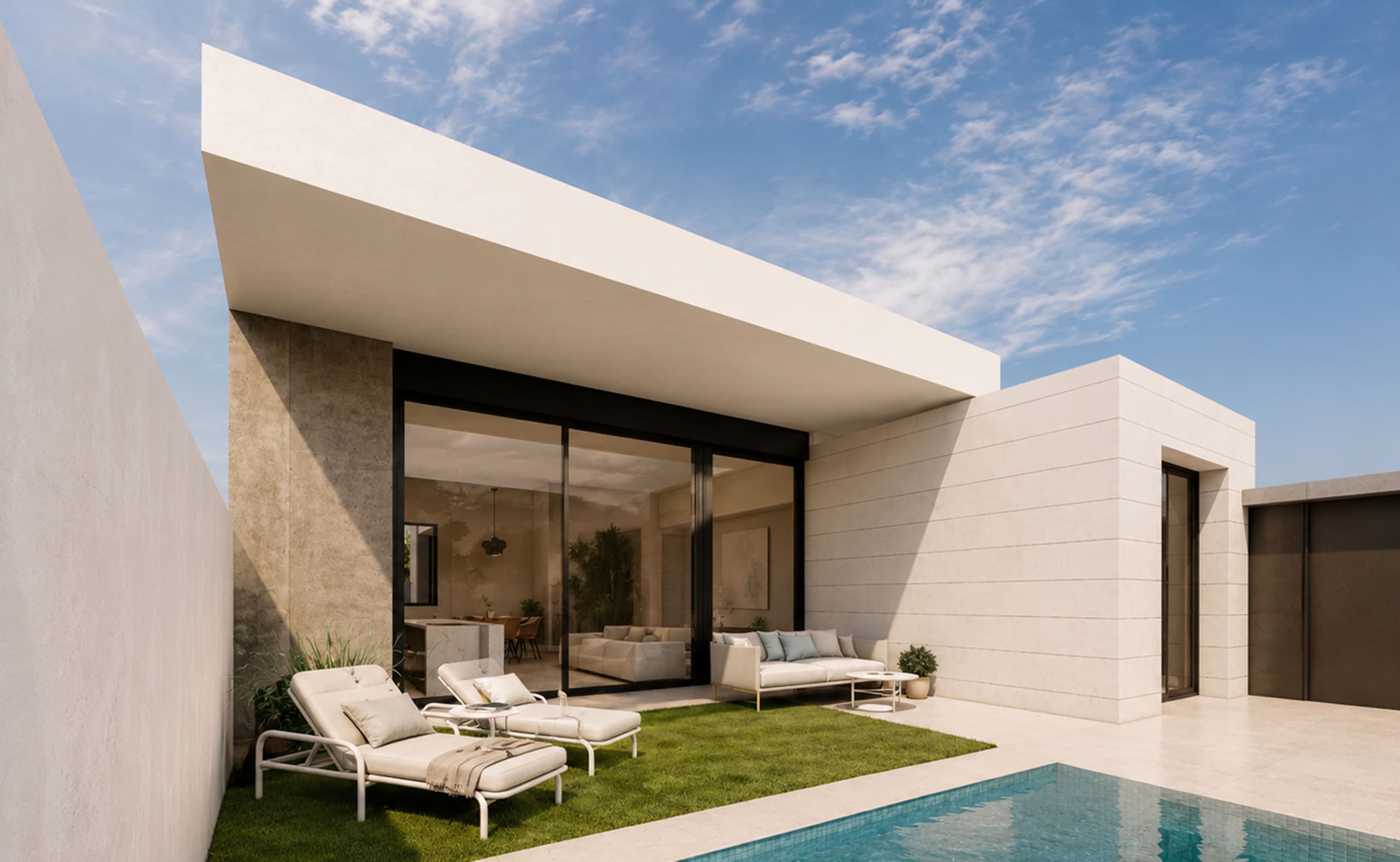 Villas privadas de diseño contemporáneo en Pilar de la Horadada