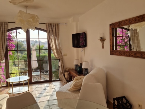 Chalet adosado con vistas al mar en Golf Bahía, Finestrat